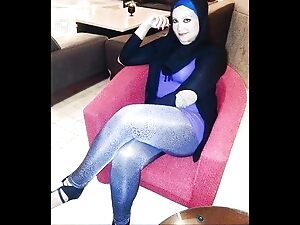 Arabisk-turkisk hijab-sötnos blir stygg med kåt japansk mamma och drastisk BDSM-action