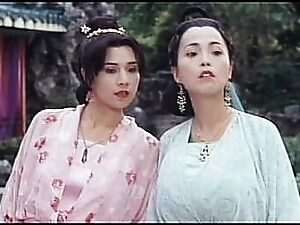 Olgun kadınlar ve Çinli baştan çıkarma tekniklerini içeren 1994'ten kalma yaşlı bir Japon seks cenneti.